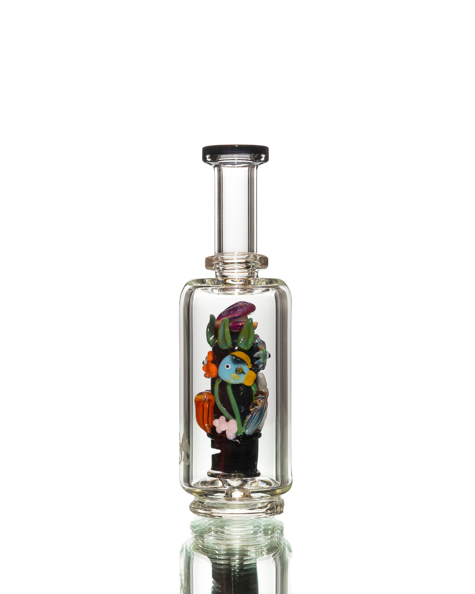 Empire Glassworks - Puffco Top - "Save the Seas" (UV)